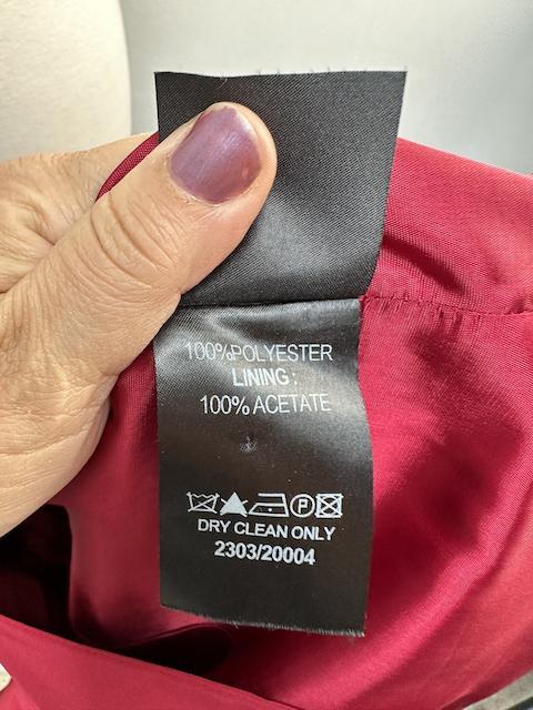 Van der Mark Rode Blazer Maat 44