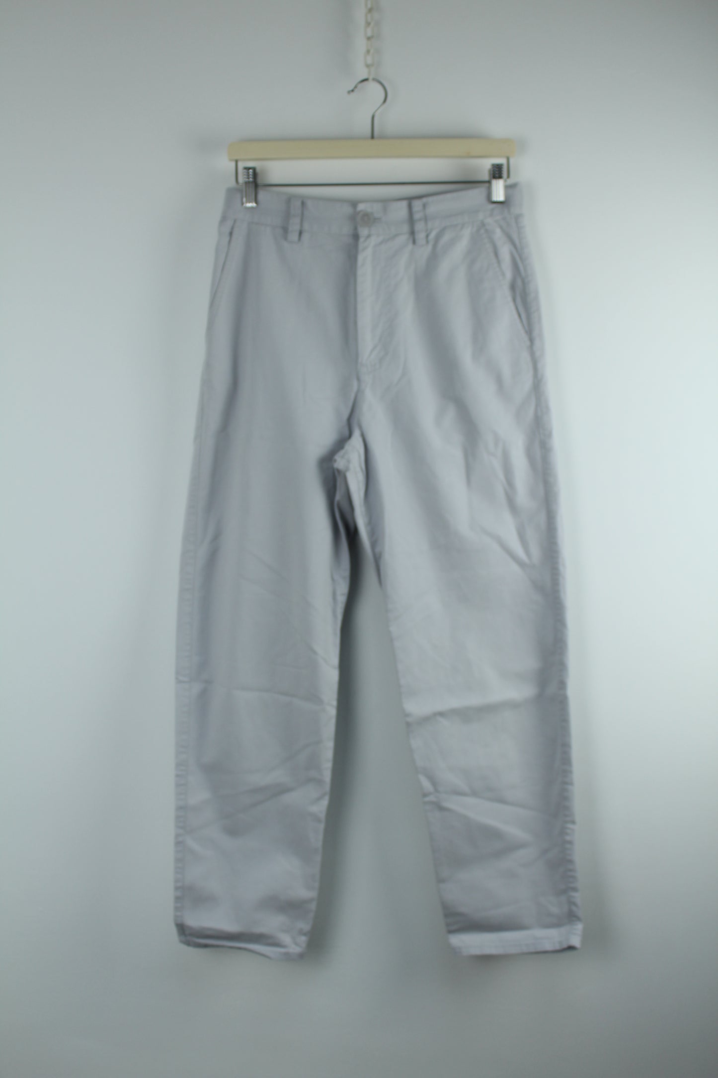 COS lichtgrijze chino broek maat 34