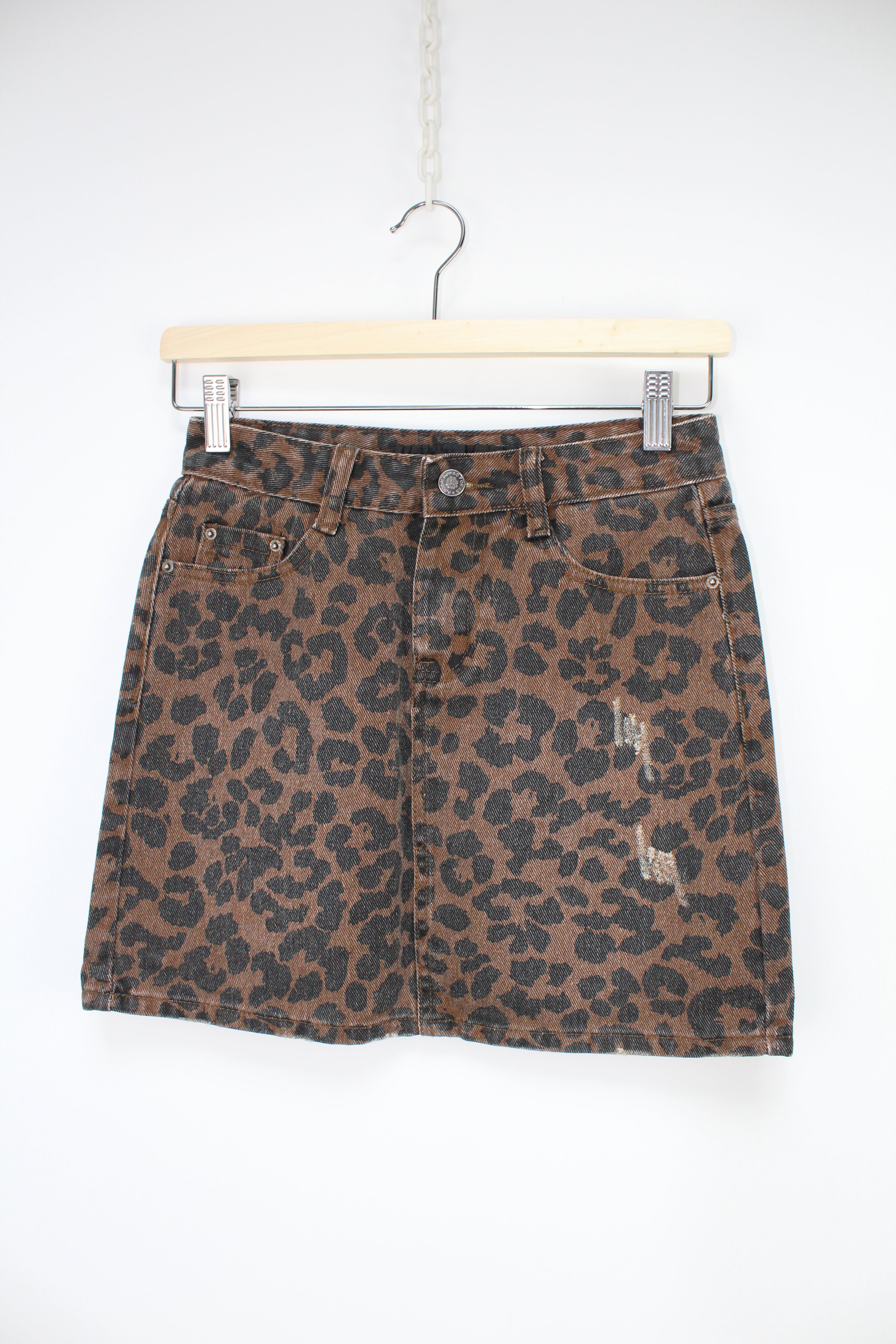 Alexa Chung for A. Wang jeans rok maat M